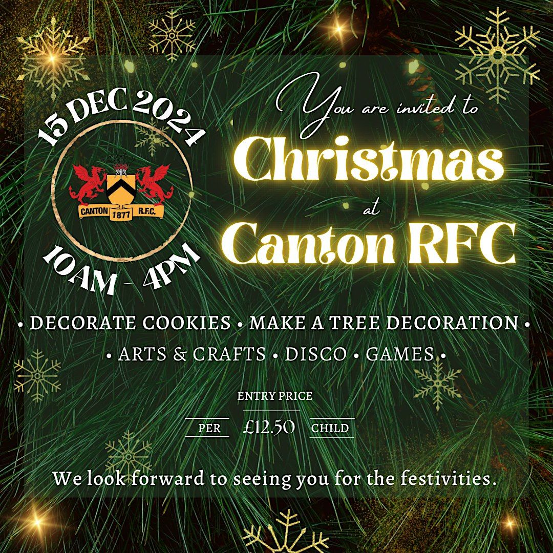 Christmas at Canton RFC