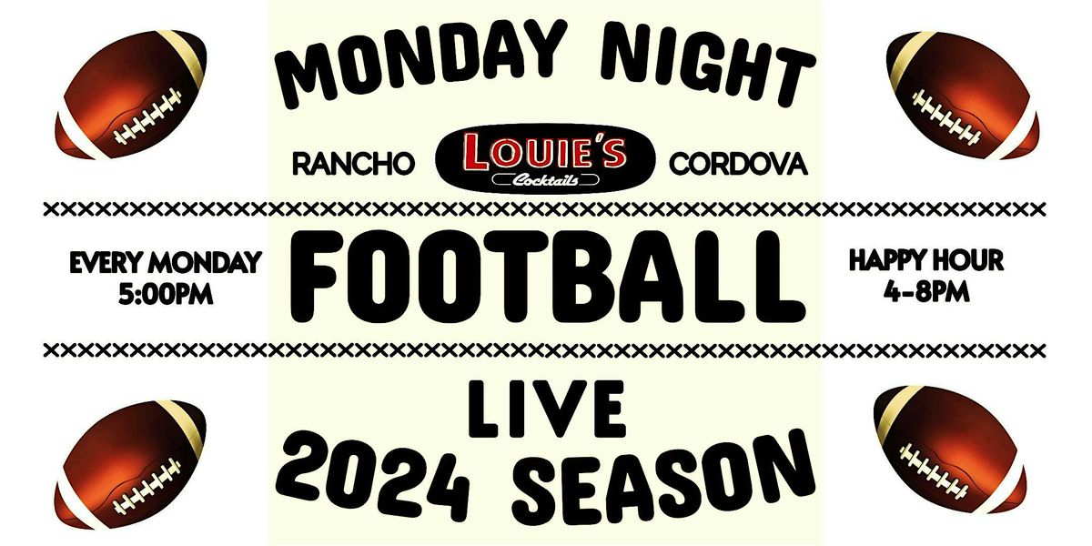 Monday Night Football at Louie's Cocktail Lounge