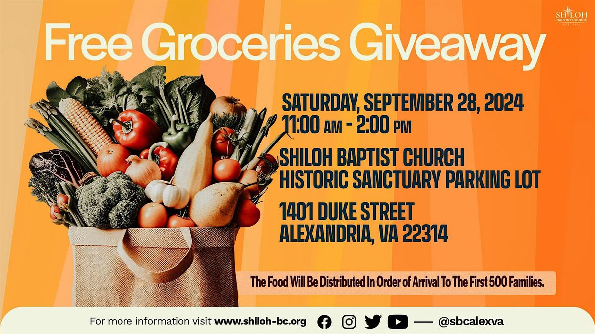 Free Grocery Giveaway