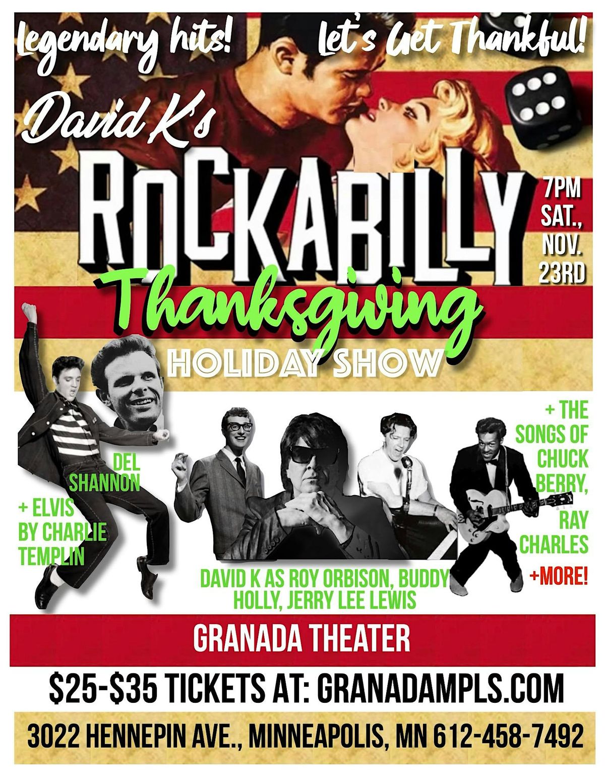 Rockabilly Holiday Show ft David K