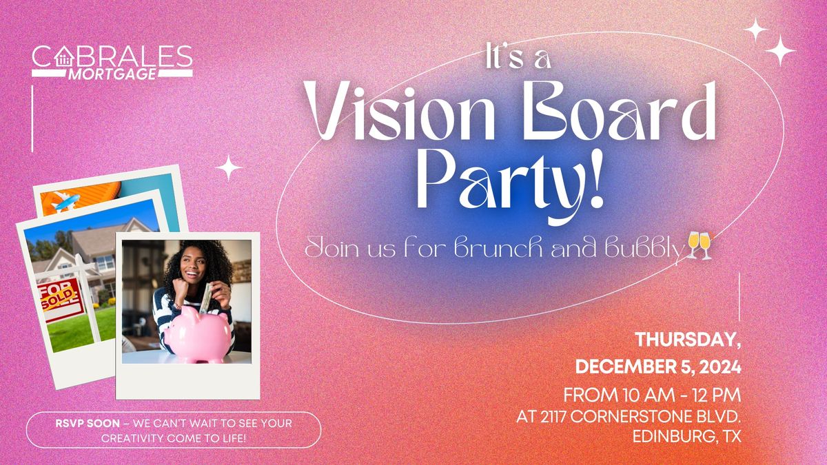 Vison Board Party - Bubbly and Brunch