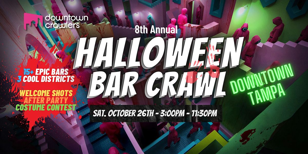 Halloween Bar Crawl 10\/26 - Downtown Tampa