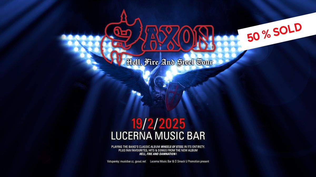 Saxon | Lucerna Music Bar