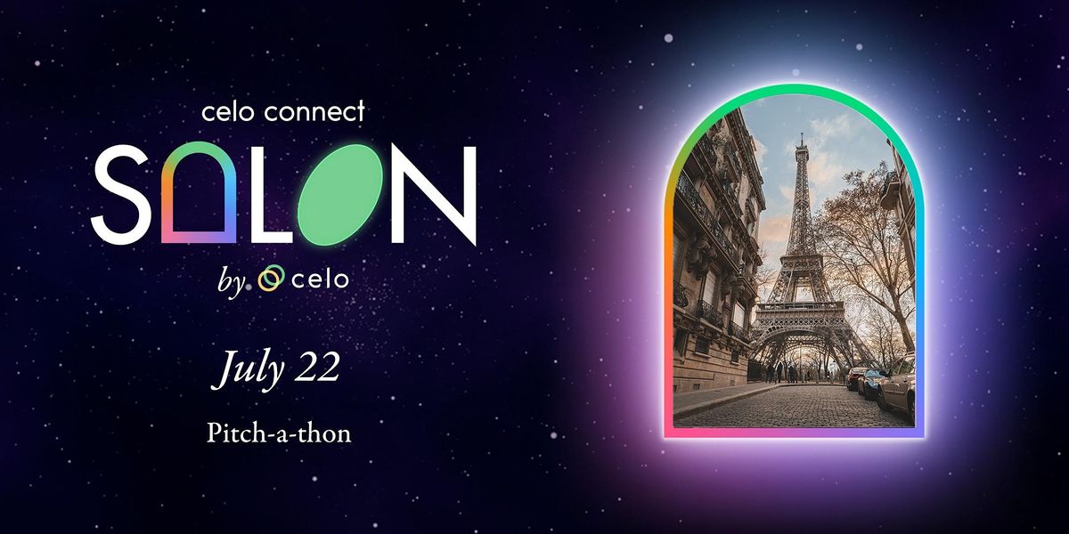 Celo Connect Salon | Pitch-a-thon