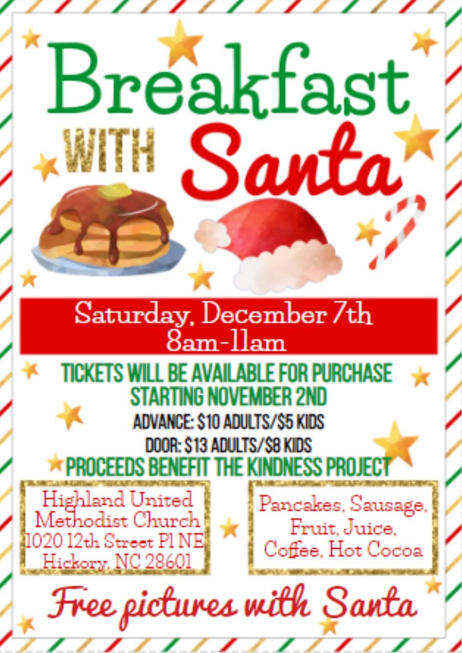 Breakfast with Santa Fundraiser