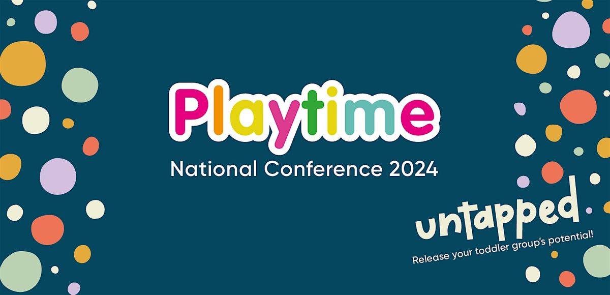 Playtime National Conference 2024 - Workshop bookings