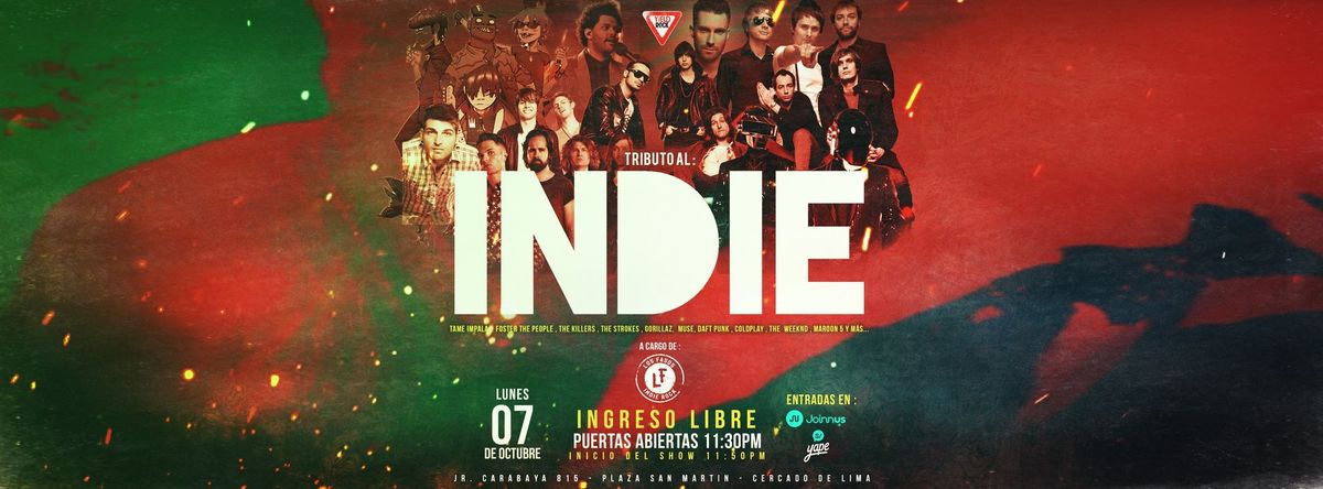 \ud83d\udc83\ud83c\udffd TRIBUTO AL INDIE\ud83d\udd7a\ud83c\udffd