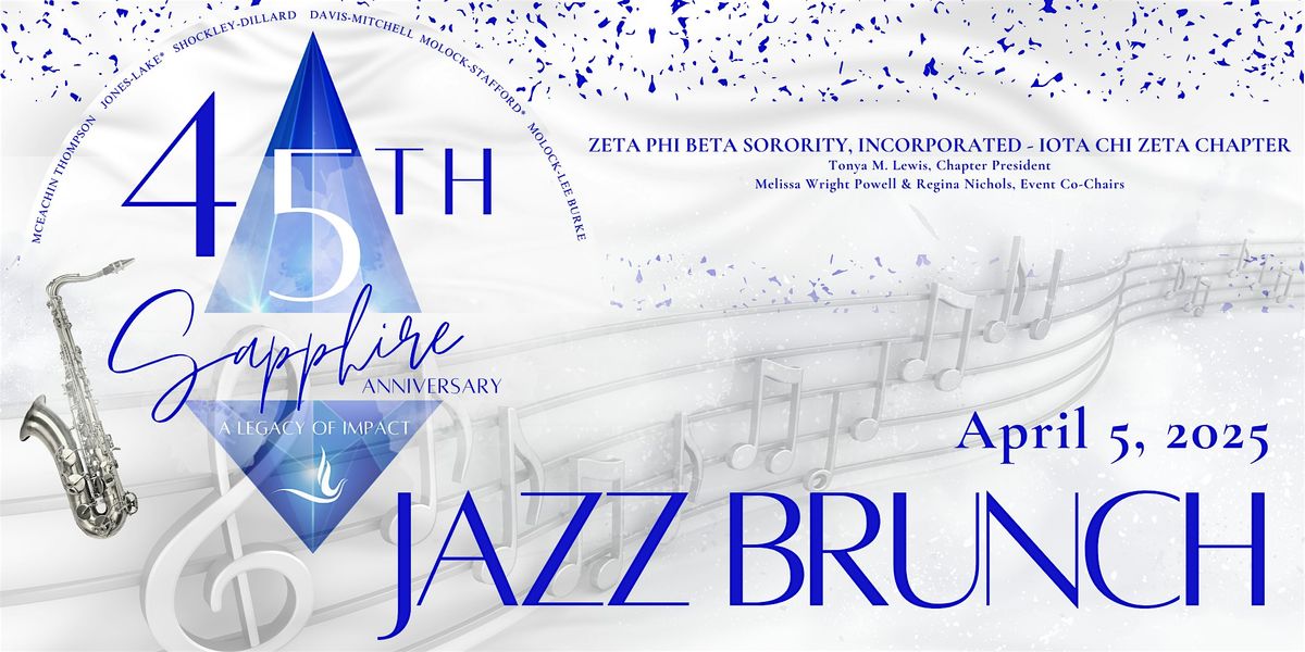 45th Anniversary Jazz Brunch: Celebrating a Legacy of Impact