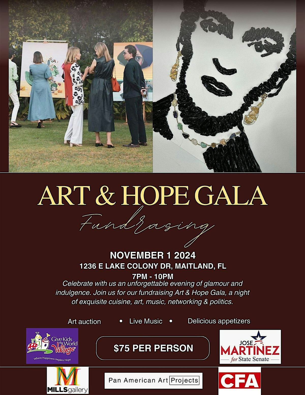 Art & Hope Gala Fundraising