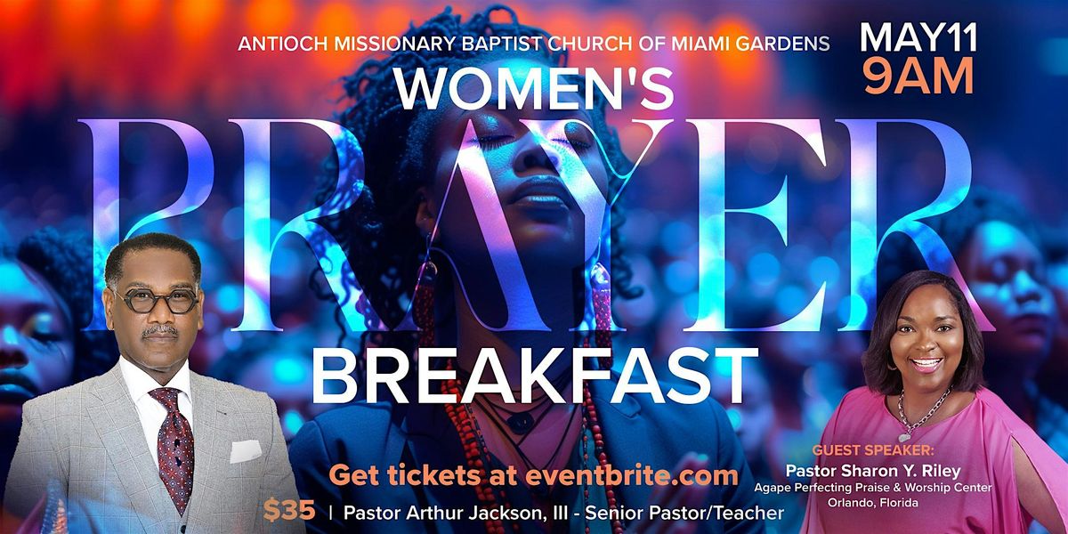 Women's Prayer Breakfast hosted by Antioch Missionary Baptist Church