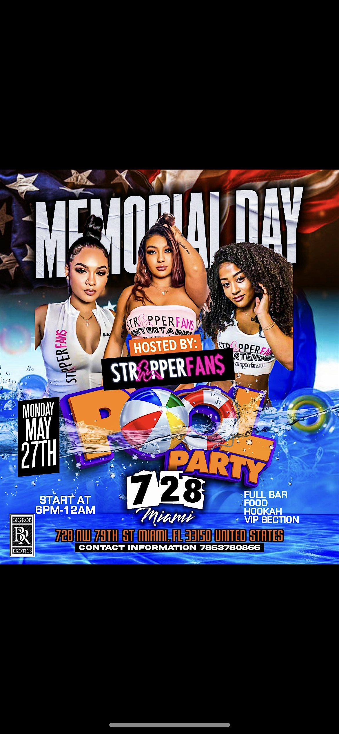 Memorial Day Miami Pool Party, 728 NW 79th St, Miami, 27 May to 28 May