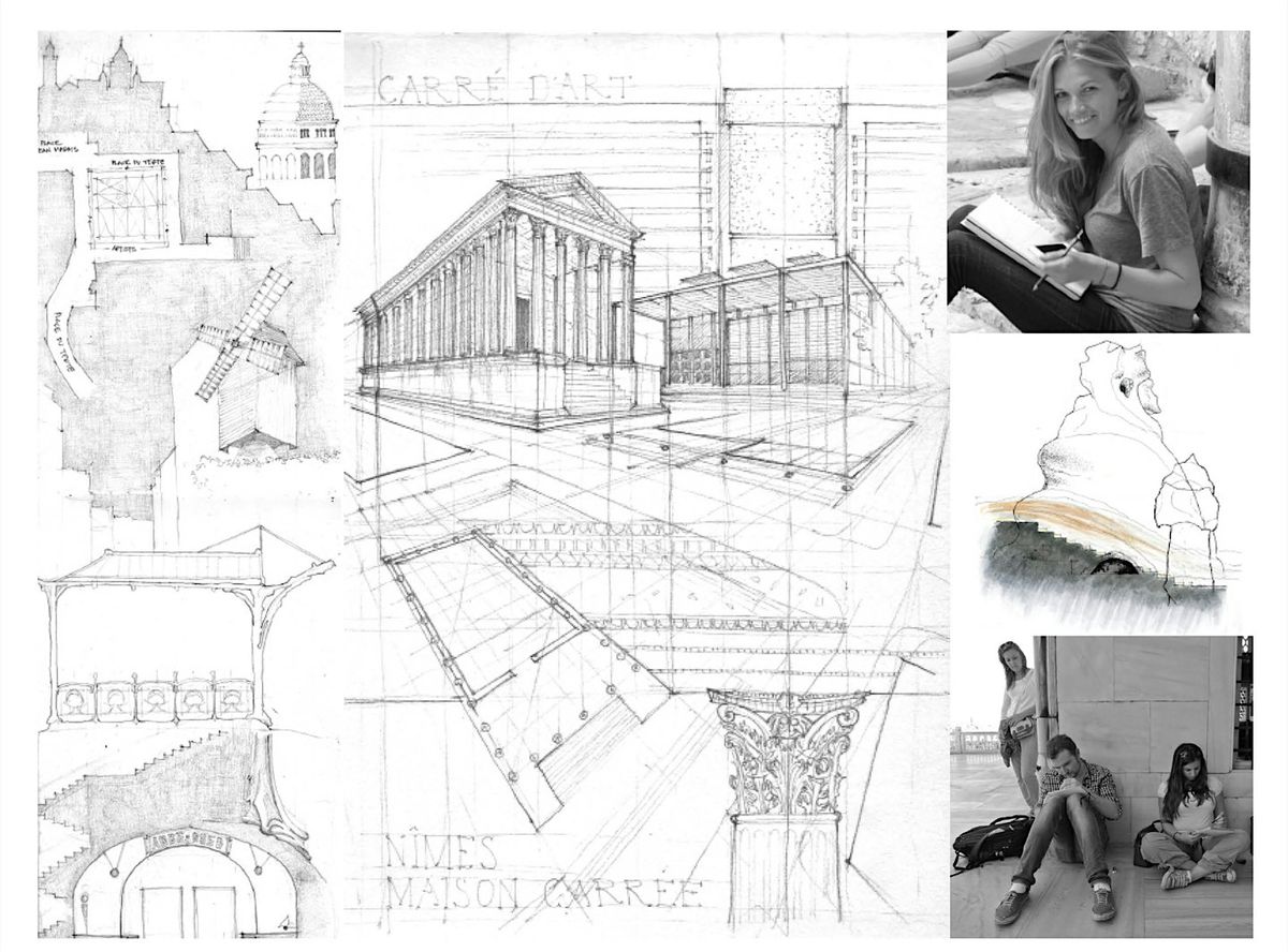 2024 Annual Stanley I. Hallet Architectural Sketchbook Awards