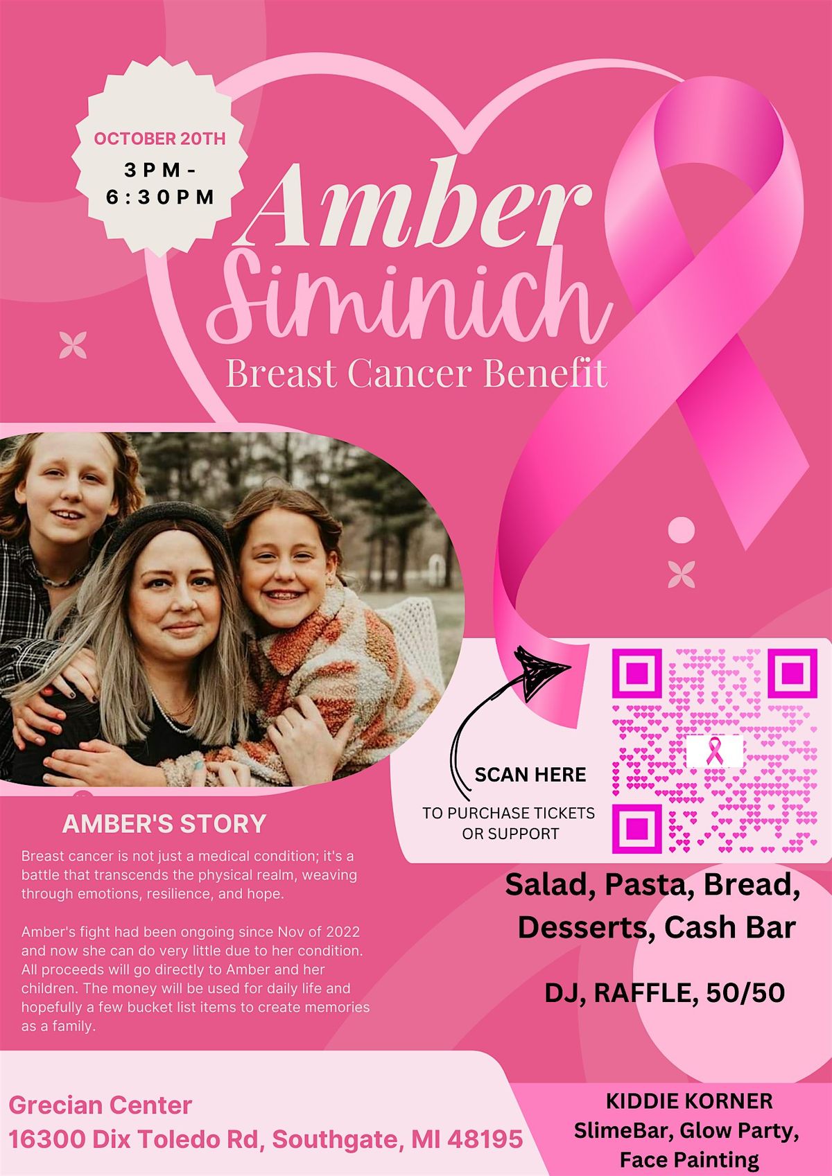 Amber's Fight against Cancer