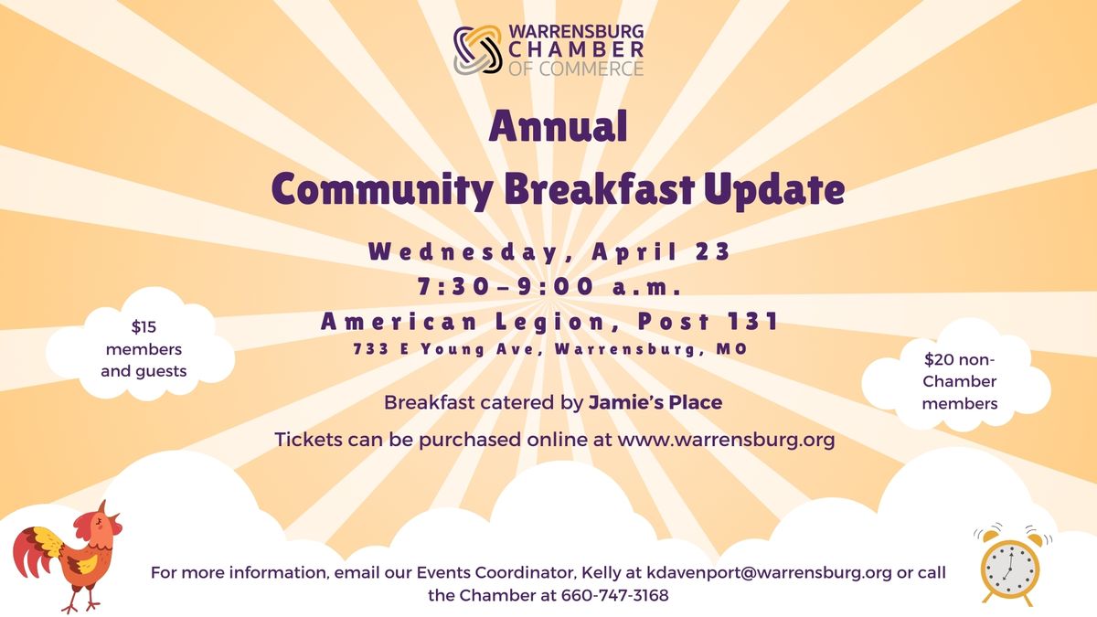 Annual Community Breakfast Update