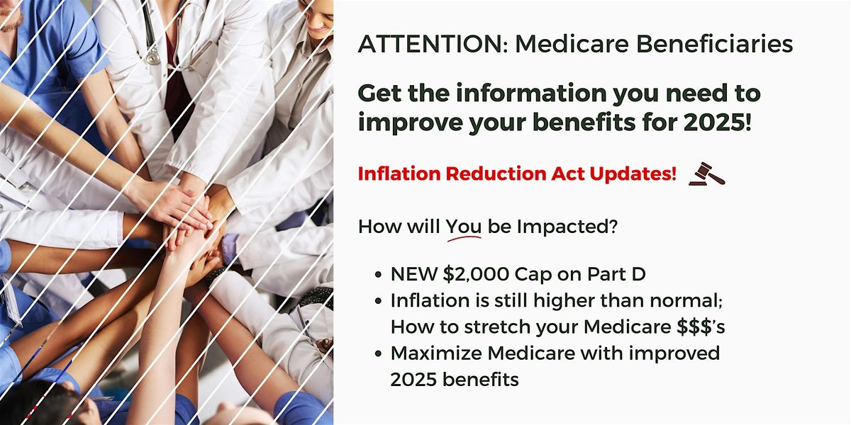 Medicare Plan Free Information Seminar, Improved 2025 Benefits- Peoria, AZ