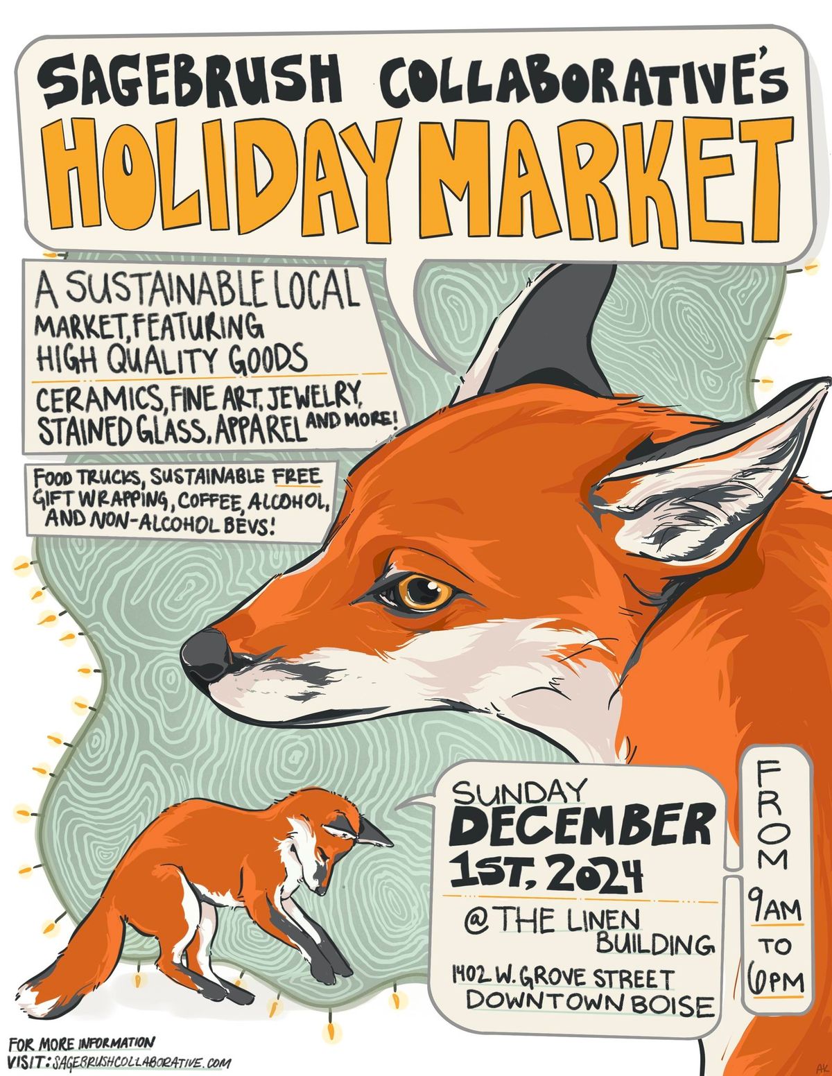 Sagebrush Collaborative's 2nd Annual HOLIDAY MARKET!