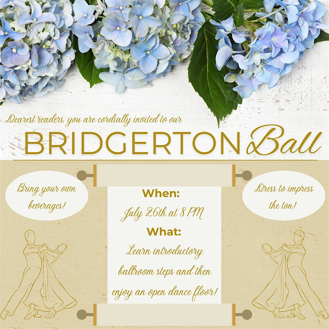 "Bridgerton" Ball | Beginner Ballroom Dance Class and Open Dancing