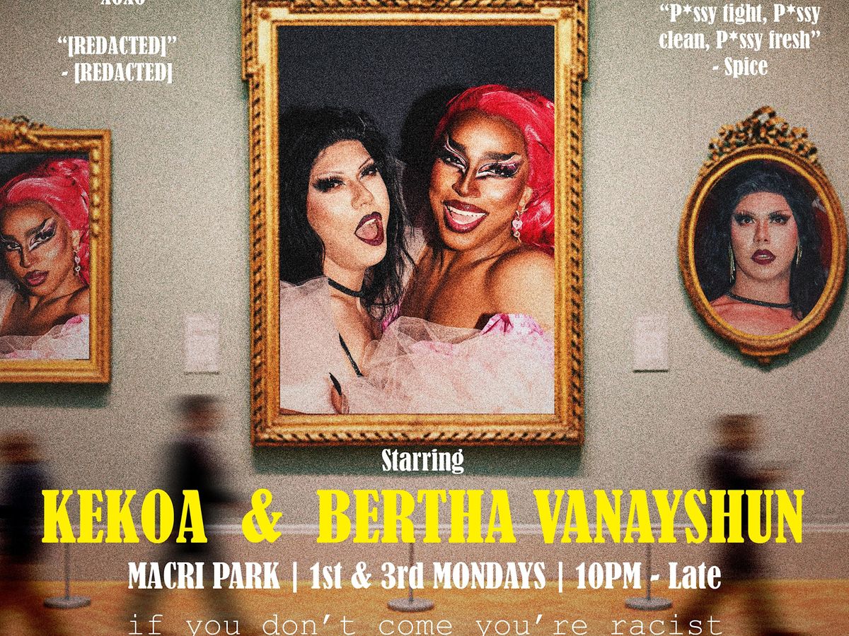 Drag Comedy Show:  INAPPROPRIASIAN at Macri Park