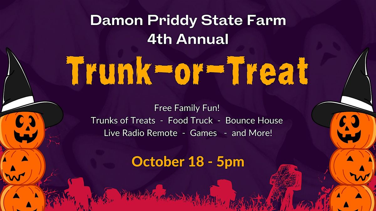 4th Annual Trunk-or-Treat BASH!