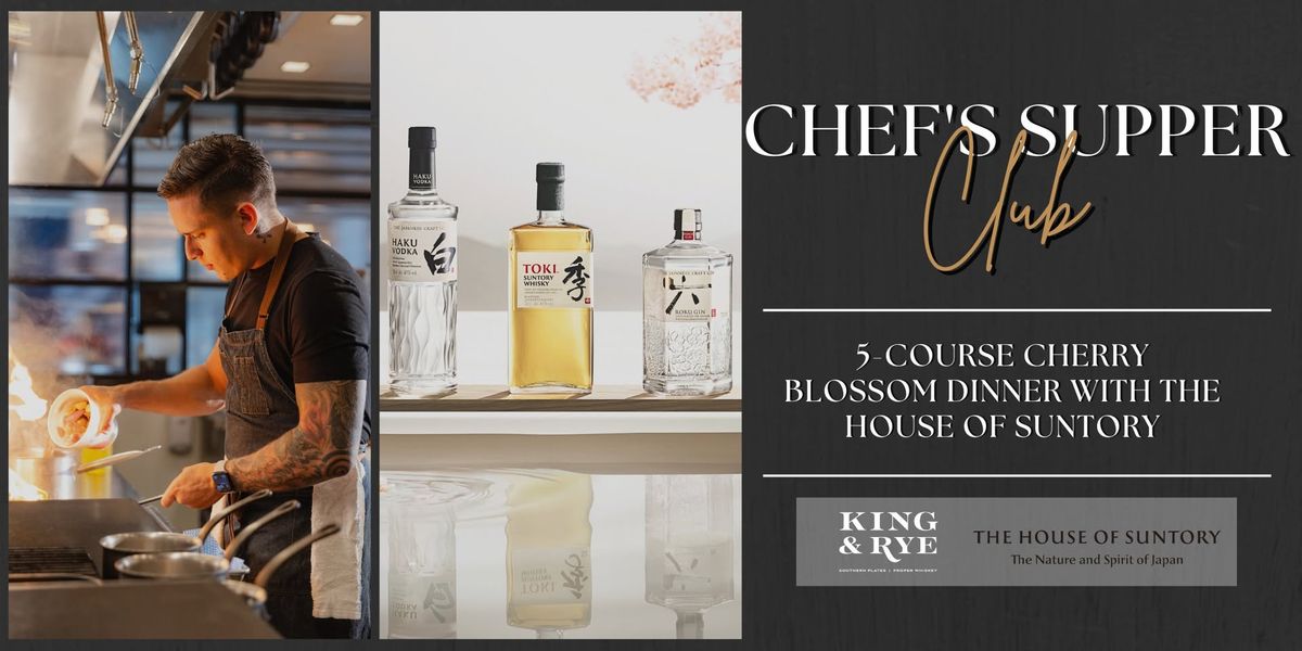 Chef's Supper Club | 5-Course Cherry Blossom Dinner