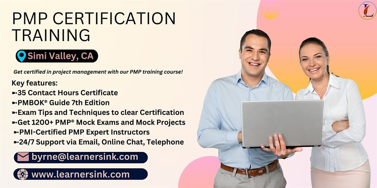 PMP Classroom Certification Bootcamp In Simi Valley, CA