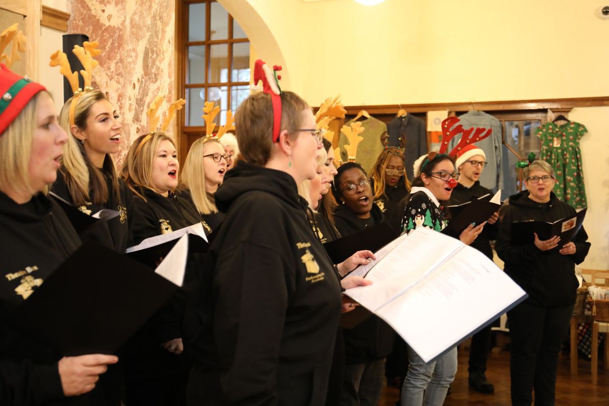 Christmas Party + Theatre Box Choir Performance