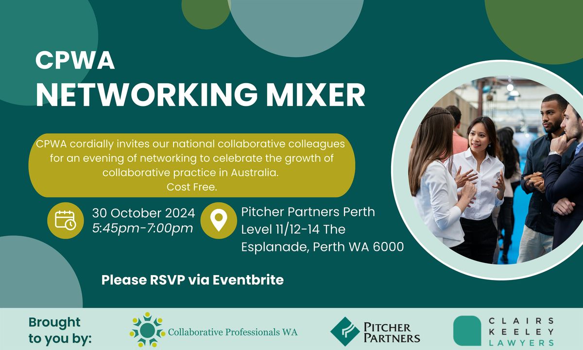 CPWA Networking Mixer