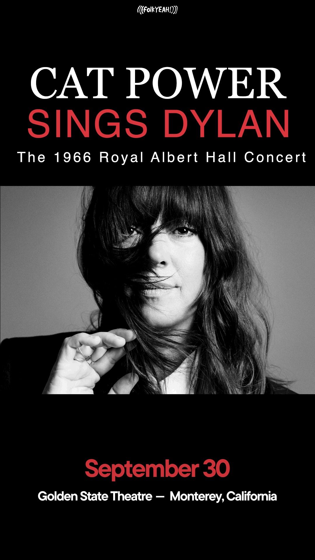 CAT POWER SINGS DYLAN: THE 1966 ROYAL ALBERT HALL CONCERT