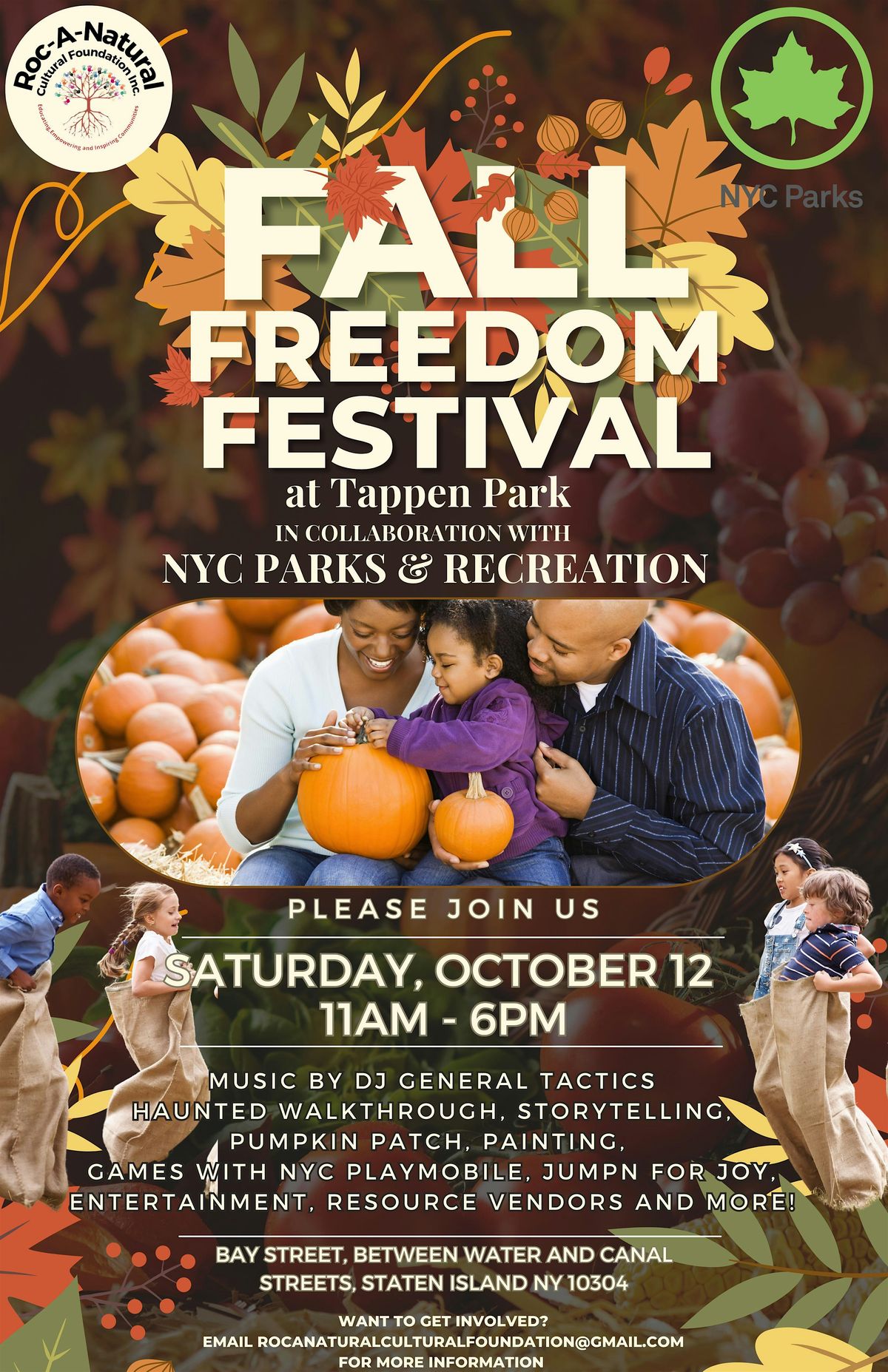 Fall Freedom Festival at Tappen Park