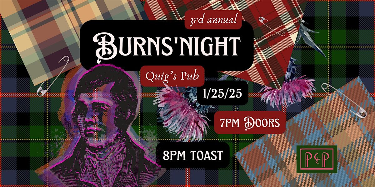 Burns Night at Quig's Pub