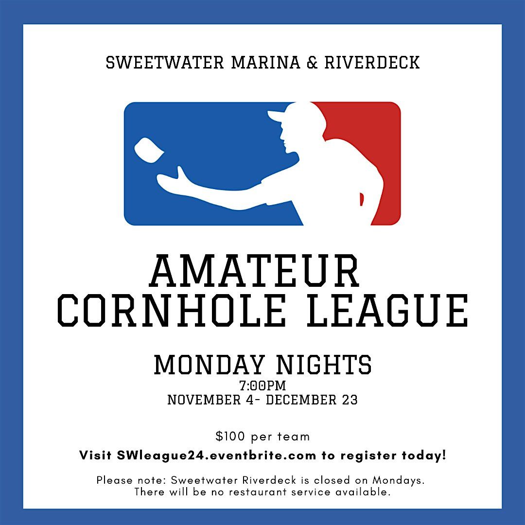 Amateur Cornhole League at SW Riverdeck