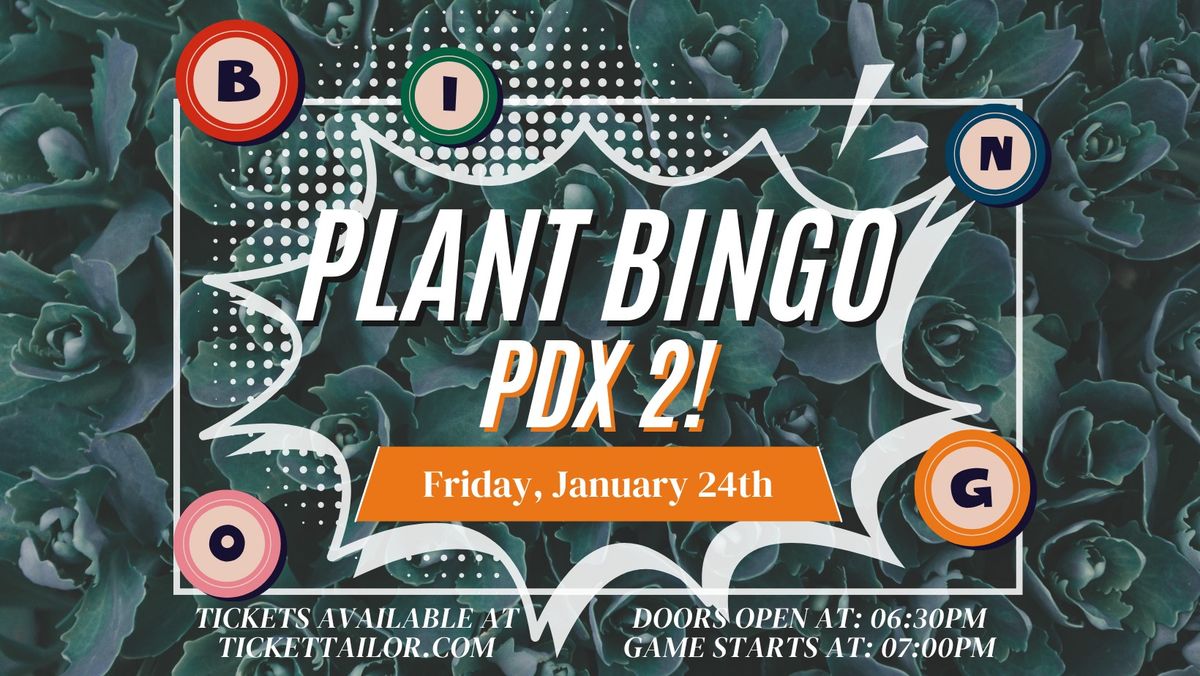 Plant Bingo PDX