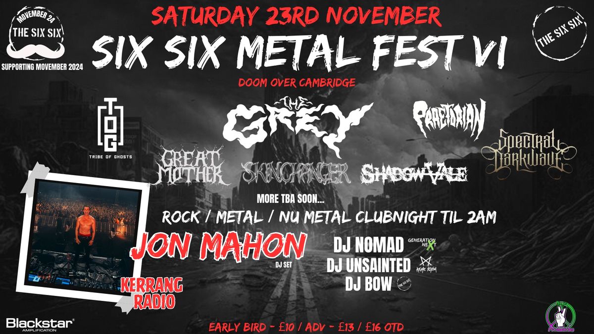 Six Six Metal Fest VI - Doom Over Cambridge