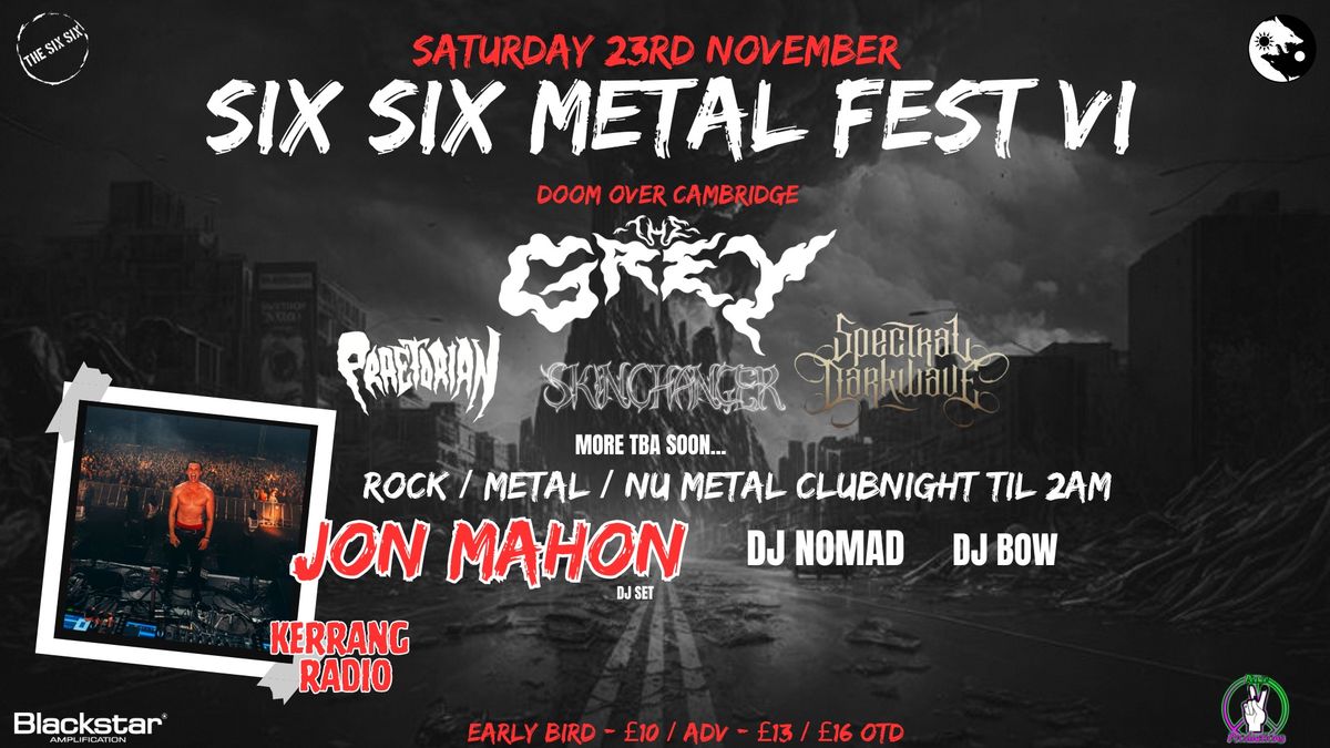 Six Six Metal Fest VI - Doom Over Cambridge