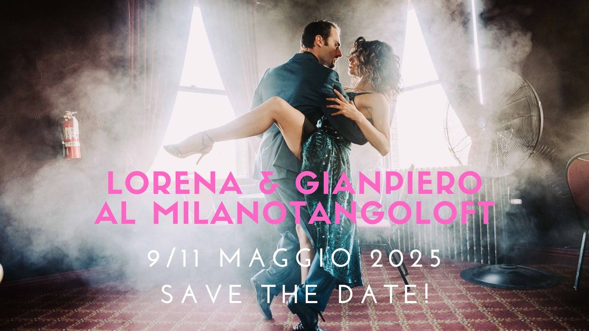 Lorena Tarantino & Gianpiero Galdi al Milano Tango Loft - Workshop