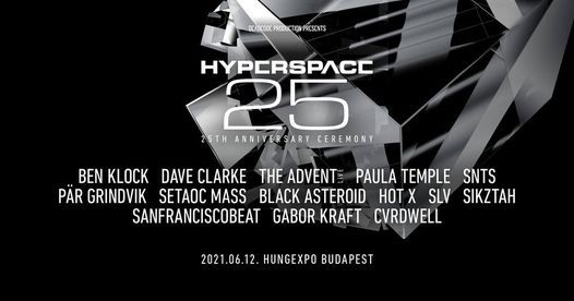 HYPERSPACE 2021 - 25th anniversary ceremony - official event