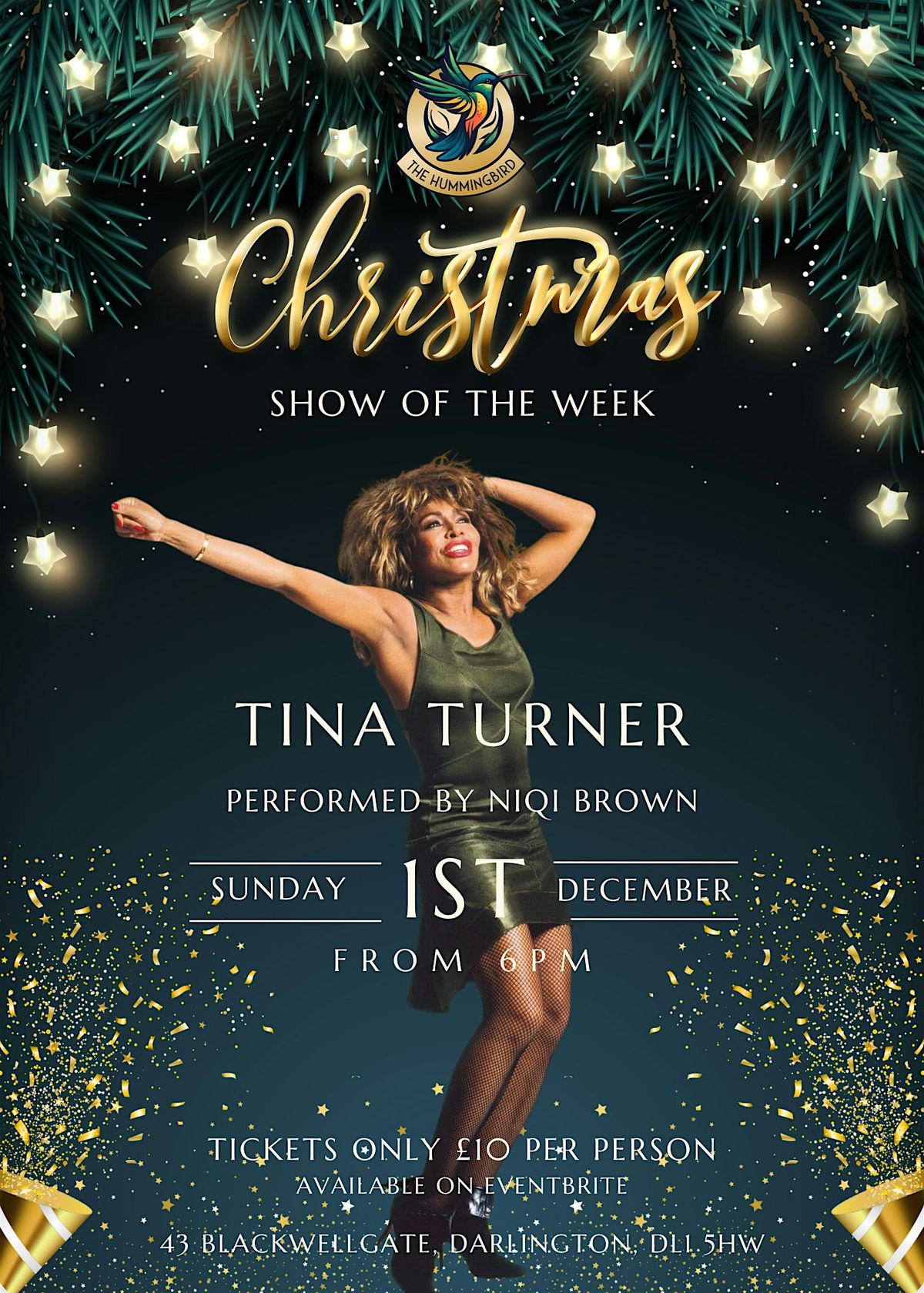 Christmas Divas - Tina Turner performed by Niqi Brown