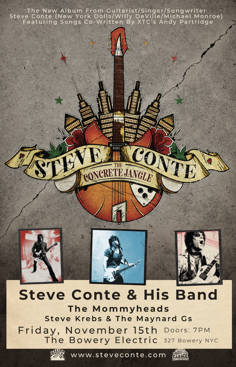 Steve Conte, The Mommyheads, Steve Krebs and the Maynard G's