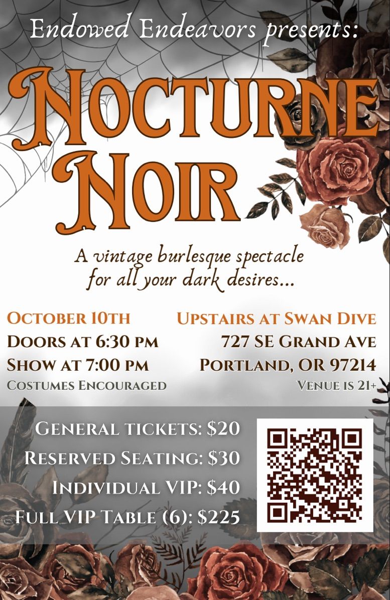 Endowed Endeavors presents: Nocturne Noir