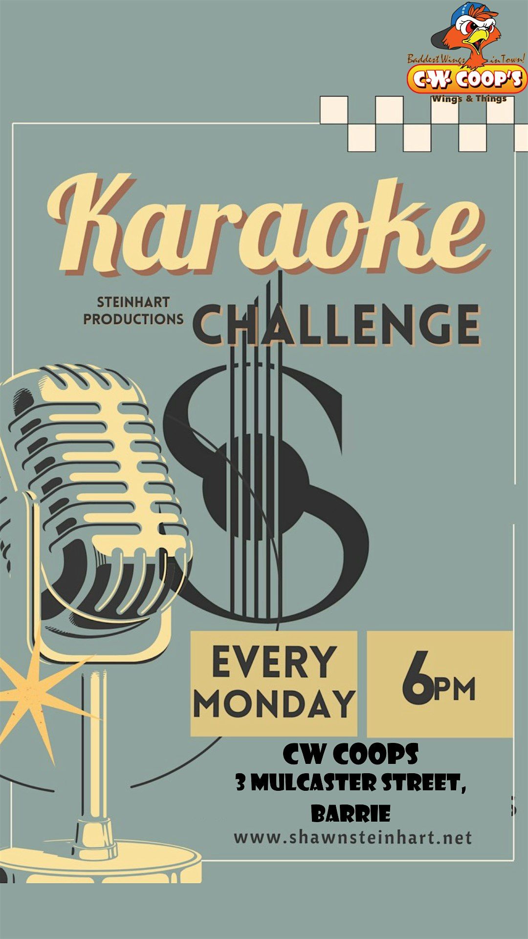 Karaoke Challenge at CW Coops - Win Prizes!
