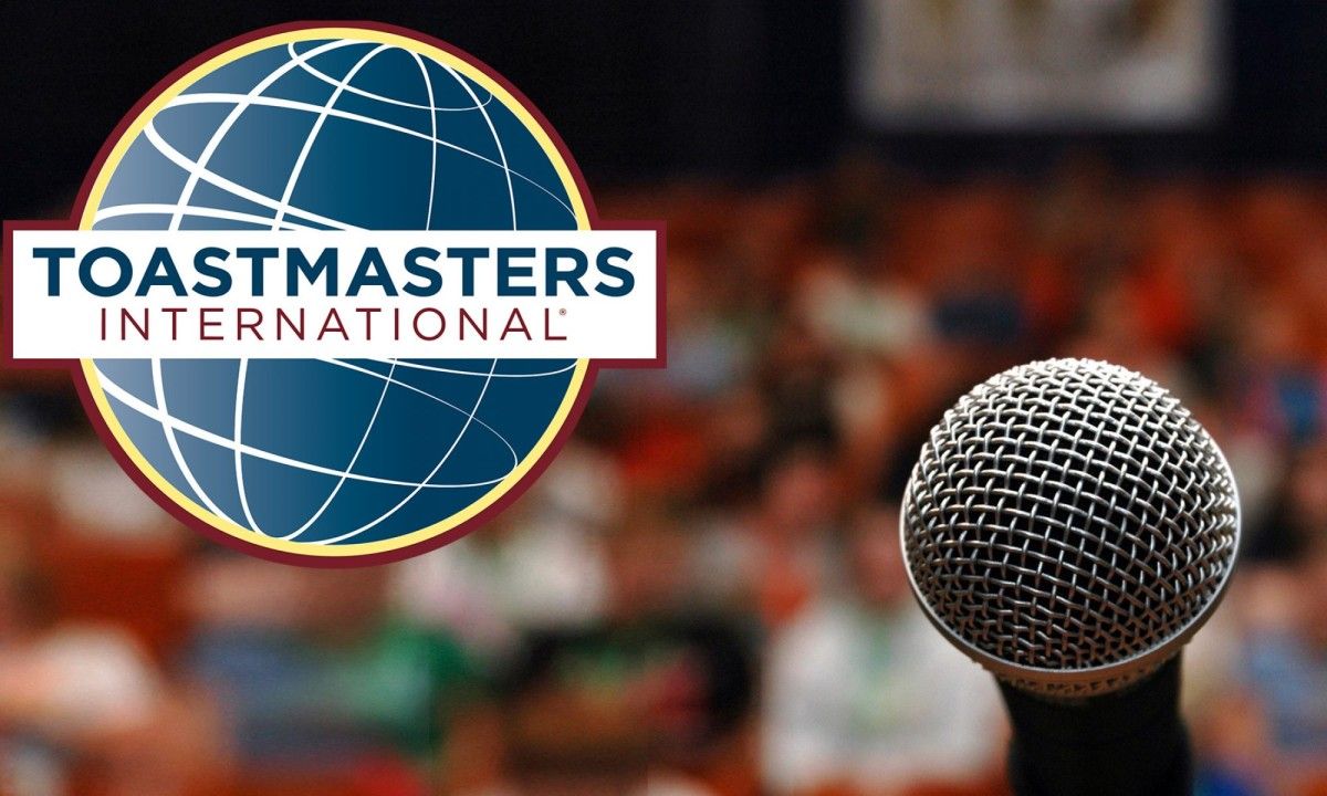 Toastmasters meeting (Practice public speaking)