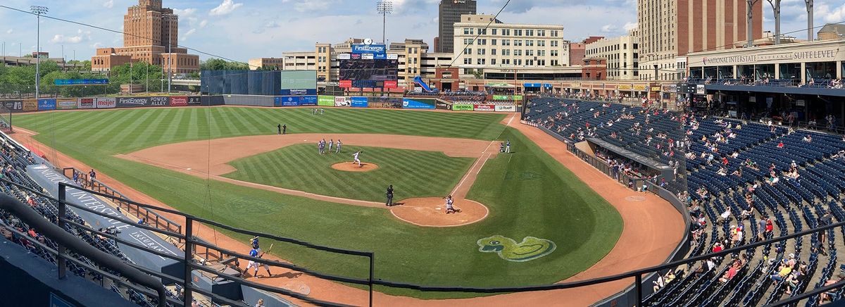 Erie Sea Wolves at Akron RubberDucks at Canal Park