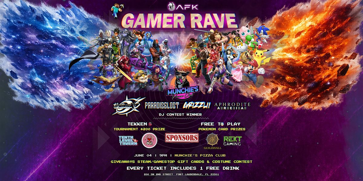 6\/04 GAMER RAVE! @ MUNCHIE'S FORT LAUDERDALE