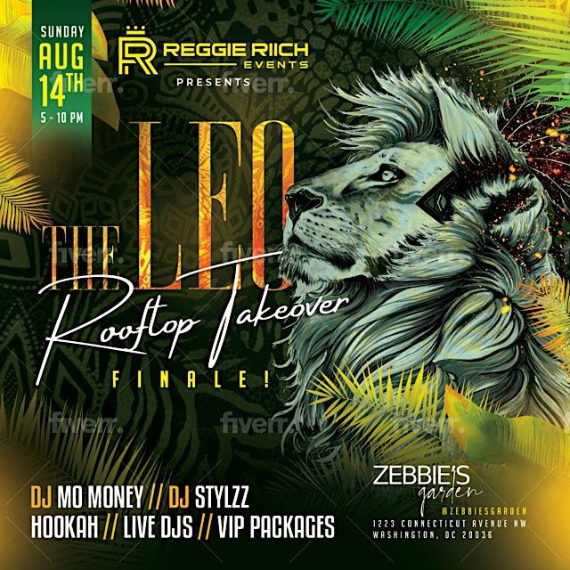 The LEO Rooftop Takeover  Finale -- DC Sunday Funday!