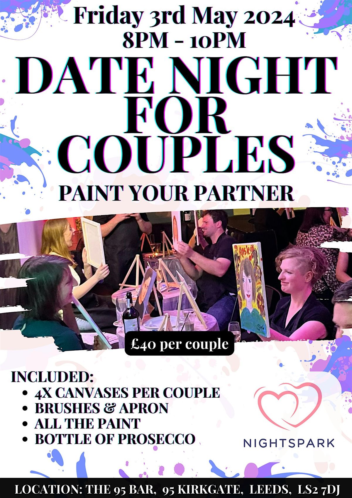 Paint Your Partner - Date Night Event for Couples