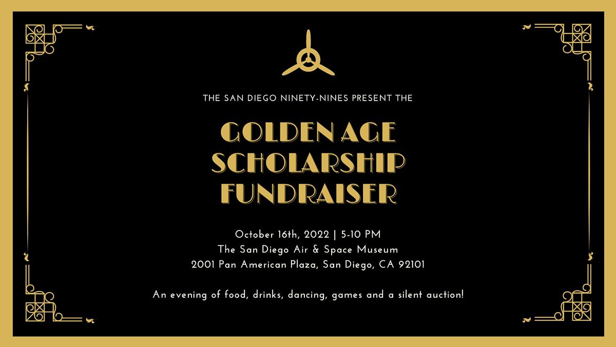 Golden Age Scholarship Fundraiser
