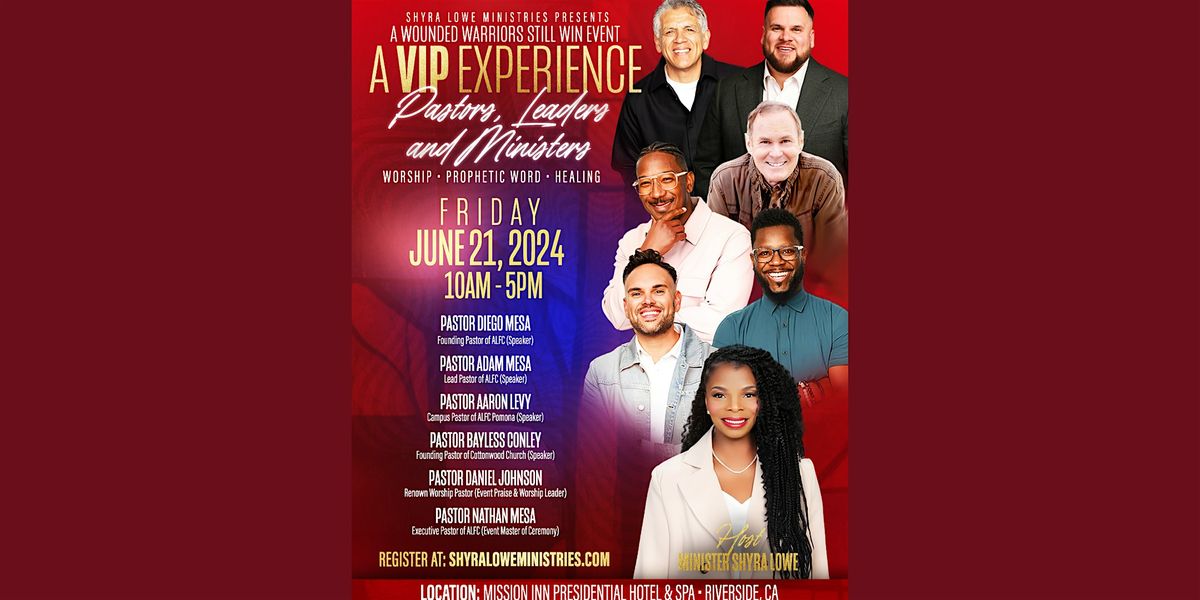 Shyra Lowe Ministries Presents "A Wounded Warriors Still Wins": A VIP Event