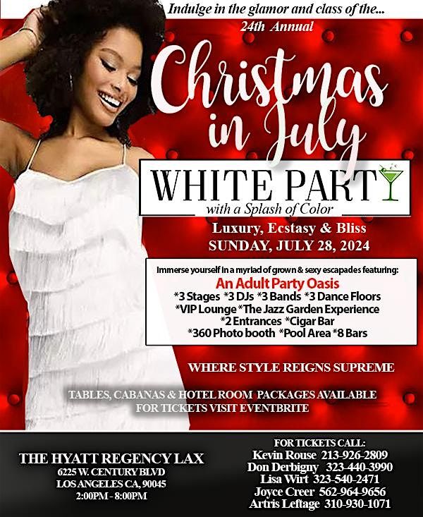 Christmas In July White Party