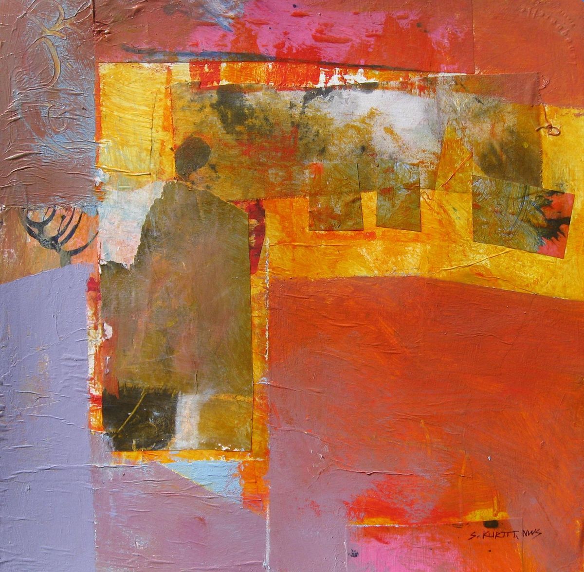 Stan Kurth-Acrylic and Collage on Canvas or Paper 3-day Workshop