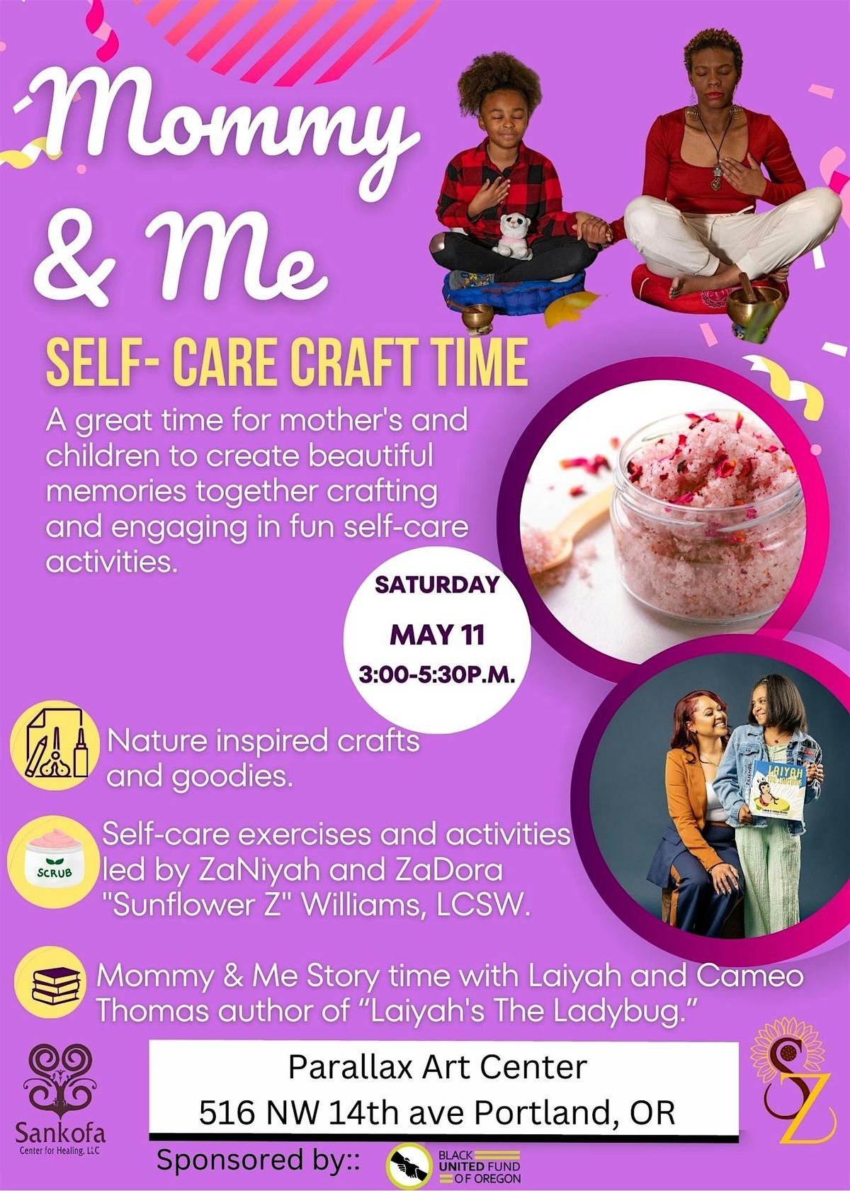Mommy and Me Self-Care & Craft Time